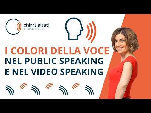 Quanti tipi di voce utilizzi quando parli in pubblico?