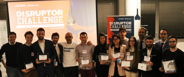 Ecco chi ha vinto la prima edizione della Disruptor Challenge