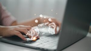 ChatGPT per trovare lavoro, concept